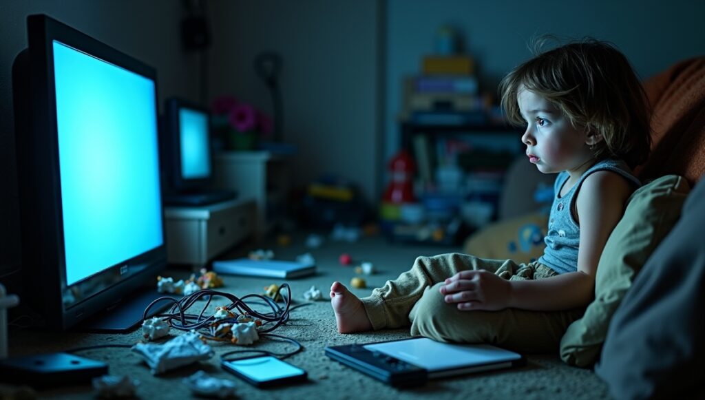 Você as vezes só precisa que seu filho fique quieto por algum tempo você não percebe, mas contribui inconscientemente para TDAH Infantil..